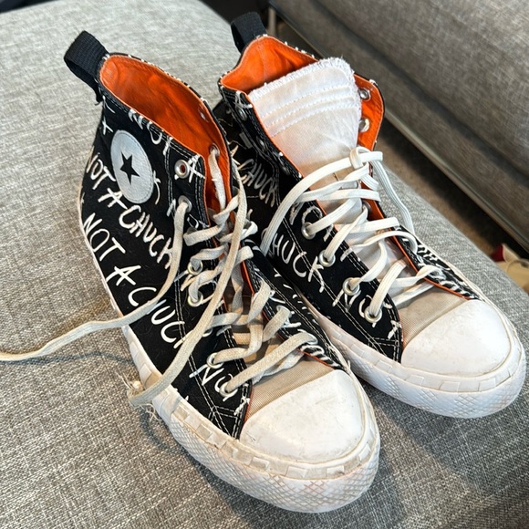 CONVERSE Men's Chuck 70 High UNT1TL3D Sneaker Black Size 12 - Picture 1 of 10